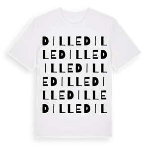 Dille ordlek t-shirt – ekologisk bomull t-shirt från Pinshirt
