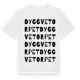 White t-shirt med Dyggvetorpet ordlek t-shirt