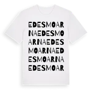 Edesmoarna ordlek t-shirt – ekologisk bomull t-shirt från Pinshirt