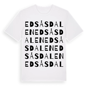 Edsåsdalen ordlek t-shirt – ekologisk bomull t-shirt från Pinshirt