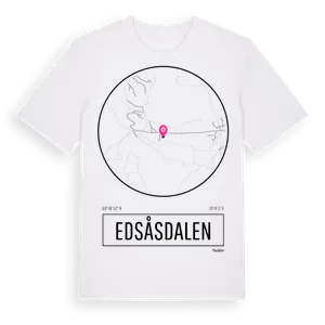 Edsåsdalen t-shirt – ekologisk bomull t-shirt från Pinshirt