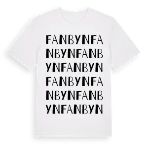 Fanbyn ordlek t-shirt – ekologisk bomull t-shirt från Pinshirt