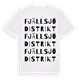 Fjällsjö distrikt ordlek t-shirt