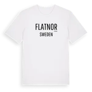 Flatnor i Sverige t-shirt – ekologisk bomull t-shirt från Pinshirt