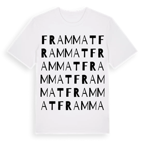 Frammat ordlek t-shirt – ekologisk bomull t-shirt från Pinshirt
