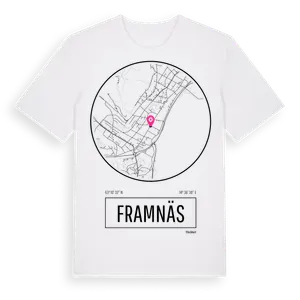 Framnäs t-shirt – ekologisk bomull t-shirt från Pinshirt