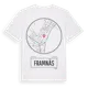 White t-shirt med Framnäs t-shirt
