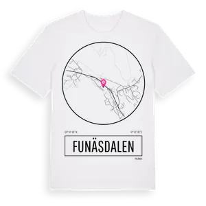 Funäsdalen t-shirt – ekologisk bomull t-shirt från Pinshirt