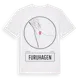 White t-shirt med Furuhagen t-shirt