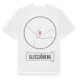 White t-shirt med Glissjöberg t-shirt