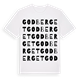 Godberget ordlek t-shirt