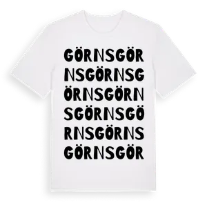 Görns ordlek t-shirt – ekologisk bomull t-shirt från Pinshirt