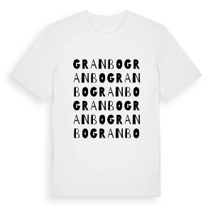 Granbo ordlek t-shirt – ekologisk bomull t-shirt från Pinshirt