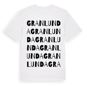 Granlunda ordlek t-shirt – ekologisk bomull t-shirt från Pinshirt