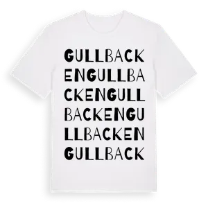 Gullbacken ordlek t-shirt – ekologisk bomull t-shirt från Pinshirt
