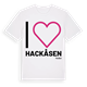 Jag älskar Hackåsen t-shirt stort tryck