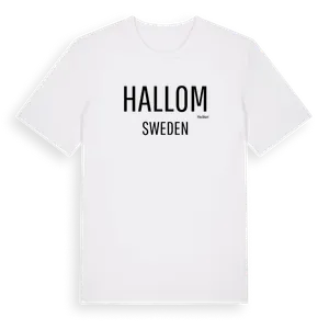 Hallom i Sverige t-shirt – ekologisk bomull t-shirt från Pinshirt