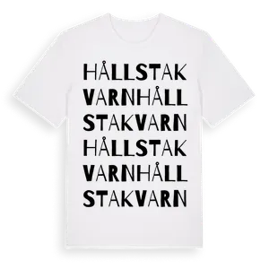 Hållstakvarn ordlek t-shirt – ekologisk bomull t-shirt från Pinshirt