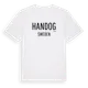 White t-shirt med Handog i Sverige t-shirt