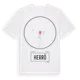 White t-shirt med Herrö t-shirt