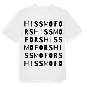Hissmofors ordlek t-shirt – ekologisk bomull t-shirt från Pinshirt
