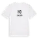 White t-shirt med Ho i Sverige t-shirt