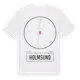 White t-shirt med Holmsund t-shirt