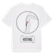 White t-shirt med Hoting t-shirt