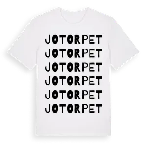Jotorpet ordlek t-shirt – ekologisk bomull t-shirt från Pinshirt