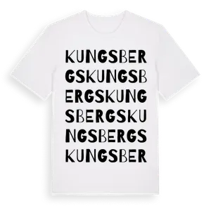 Kungsbergs ordlek t-shirt – ekologisk bomull t-shirt från Pinshirt