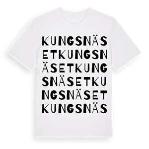 Kungsnäset ordlek t-shirt – ekologisk bomull t-shirt från Pinshirt