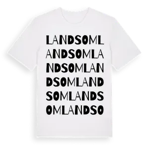 Landsom ordlek t-shirt – ekologisk bomull t-shirt från Pinshirt