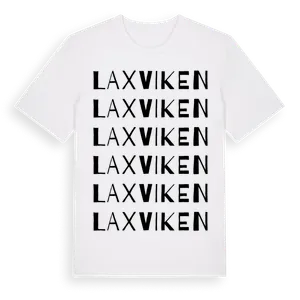 Laxviken ordlek t-shirt – ekologisk bomull t-shirt från Pinshirt