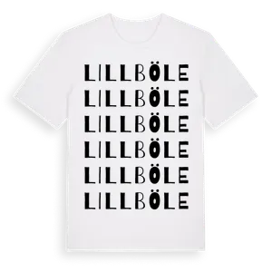 Lillböle ordlek t-shirt – ekologisk bomull t-shirt från Pinshirt