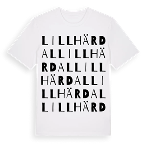 Lillhärdal ordlek t-shirt – ekologisk bomull t-shirt från Pinshirt
