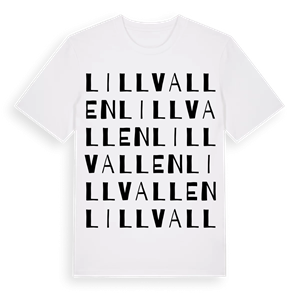 Lillvallen ordlek t-shirt – ekologisk bomull t-shirt från Pinshirt