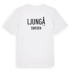 Ljungå i Sverige t-shirt – ekologisk bomull t-shirt från Pinshirt