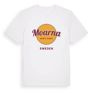 Moarna cirkel t-shirt – ekologisk bomull t-shirt från Pinshirt