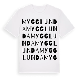 Mygglunda ordlek t-shirt – ekologisk bomull t-shirt från Pinshirt