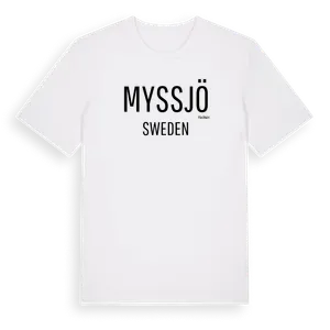 Myssjö i Sverige t-shirt – ekologisk bomull t-shirt från Pinshirt