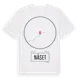 White t-shirt med Näset t-shirt