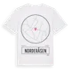 White t-shirt med Norderåsen t-shirt