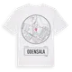 White t-shirt med Odensala t-shirt