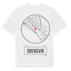 White t-shirt med Odensvik t-shirt