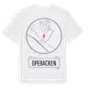 White t-shirt med Opebacken t-shirt