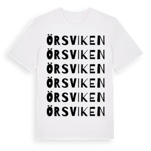 Örsviken ordlek t-shirt – ekologisk bomull t-shirt från Pinshirt
