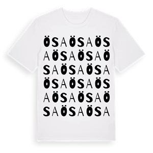 Ösa ordlek t-shirt – ekologisk bomull t-shirt från Pinshirt