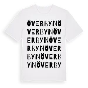 Överbyn ordlek t-shirt – ekologisk bomull t-shirt från Pinshirt