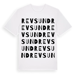 Revsund ordlek t-shirt – ekologisk bomull t-shirt från Pinshirt