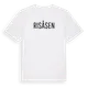 White t-shirt med Risåsen i Sverige t-shirt